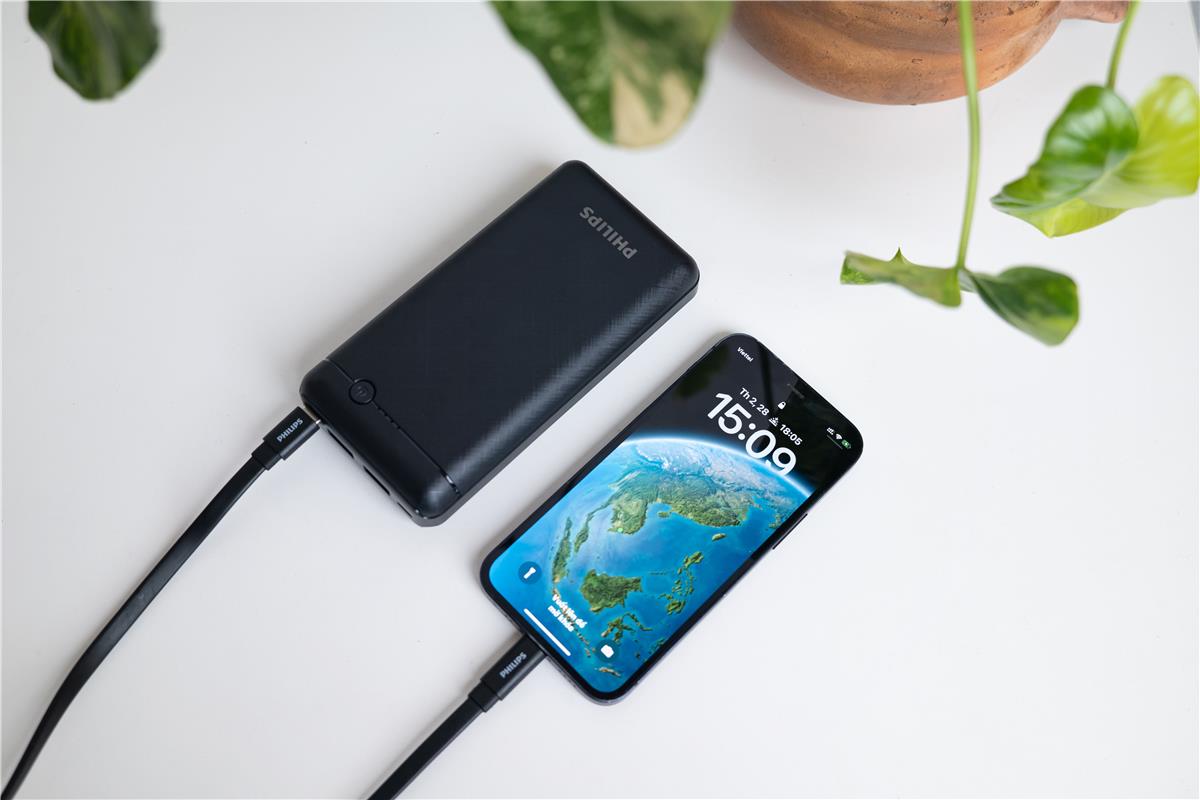 Pin sạc dự phòng Philips DLP1720 20.000mAh Type C