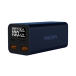Pin sạc dự phòng Philips DLP5721 Digital display 20.000mAh PD65W+22.5W màu xanh Navy